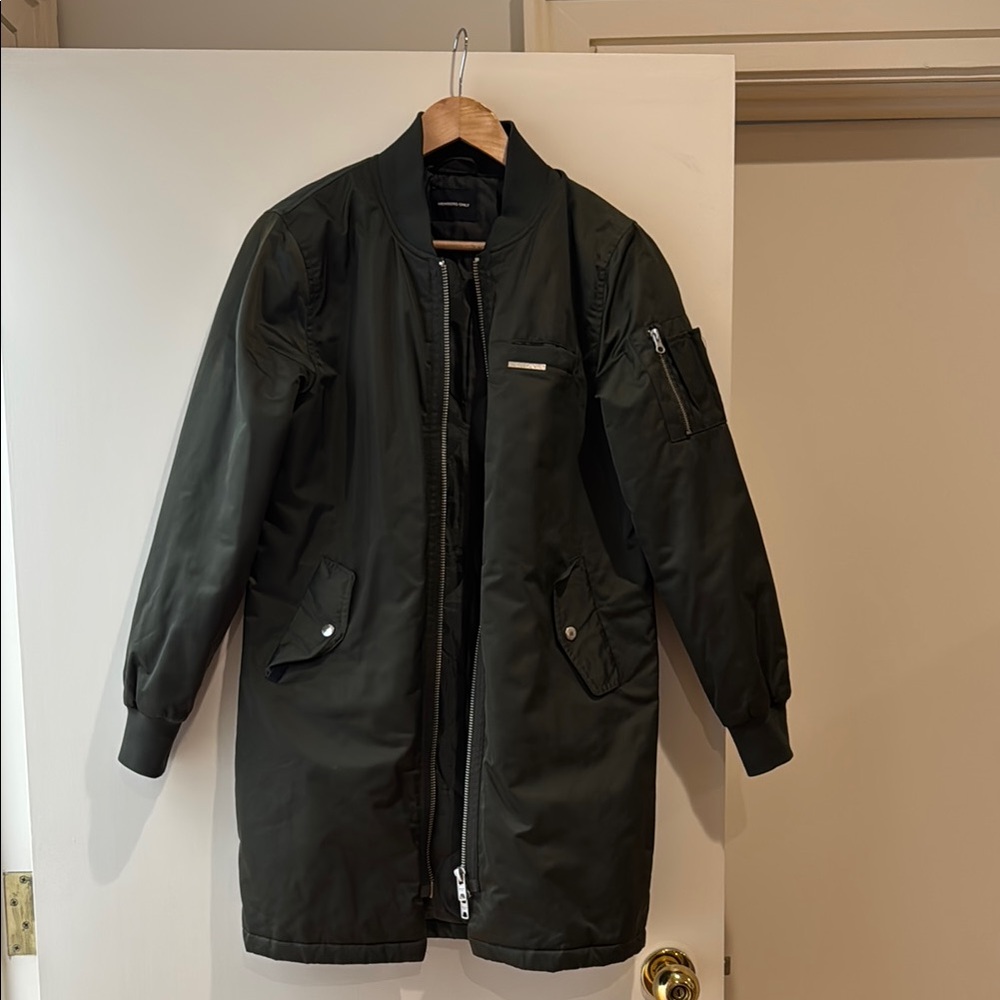 MEMBERS ONLY dark green   Jacket GREAT!